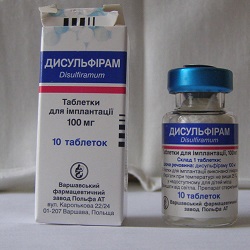 Таблетки для имплантации Дисульфирам