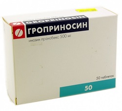 Таблетки Гроприносин 500 мг
