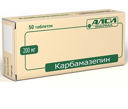 Таблетки Карбамазепин 200 мг