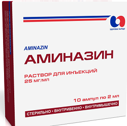 Аминазин раствор для инъекций