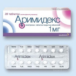 Таблетки Аримидекс 1 мг