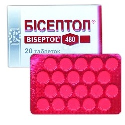 Таблетки Бисептол 480 мг
