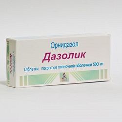 Таблетки Дазолик 500 мг