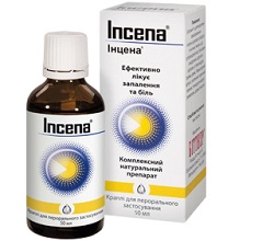 Натуральное противовоспалительное средство Инцена
