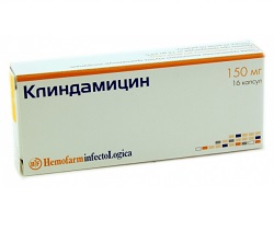 Клиндамицин в форме капсул