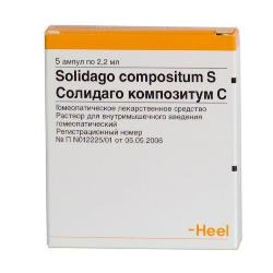 Гомеопатический раствор для внутримышечного введения Солидаго композитум С