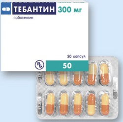Капсулы Тебантин 300 мг