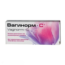 Вагинальные таблетки Вагинорм-С