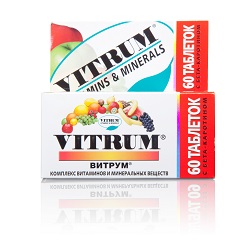 Витрум – комплекс витаминов и минералов